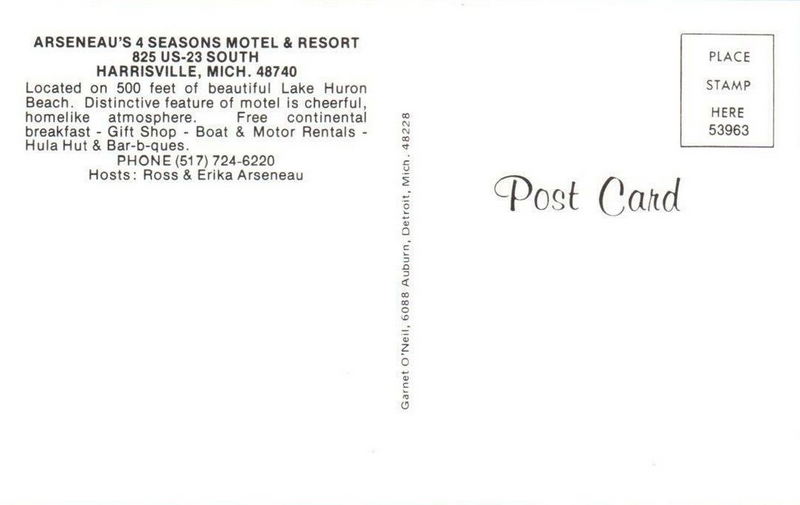 Paners Motel - Old Postcard (newer photo)